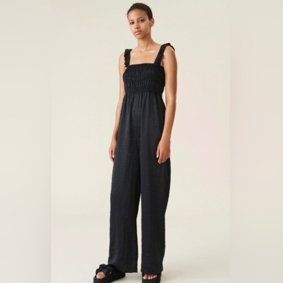 Ganni Pants - Ganni Black Jumpsuit